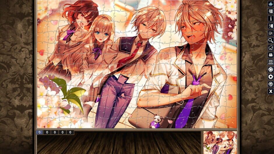 Скриншот 4 из Pixel Puzzles Illustrations & Anime: Jigsaw Pack - Variety Pack XS