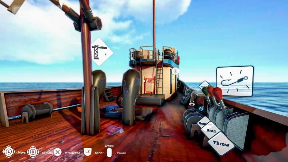 Скриншот 1 из 01 Deadliest Zone Catch: Boat Crab & Fishing Simulator