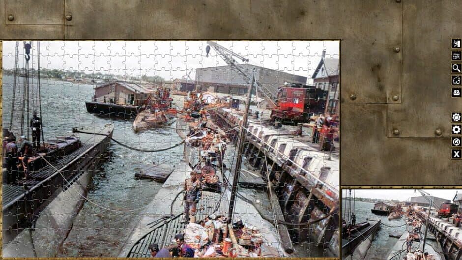 Скриншот 1 из Pixel Puzzles WW2 Jigsaw: Kriegsmarine