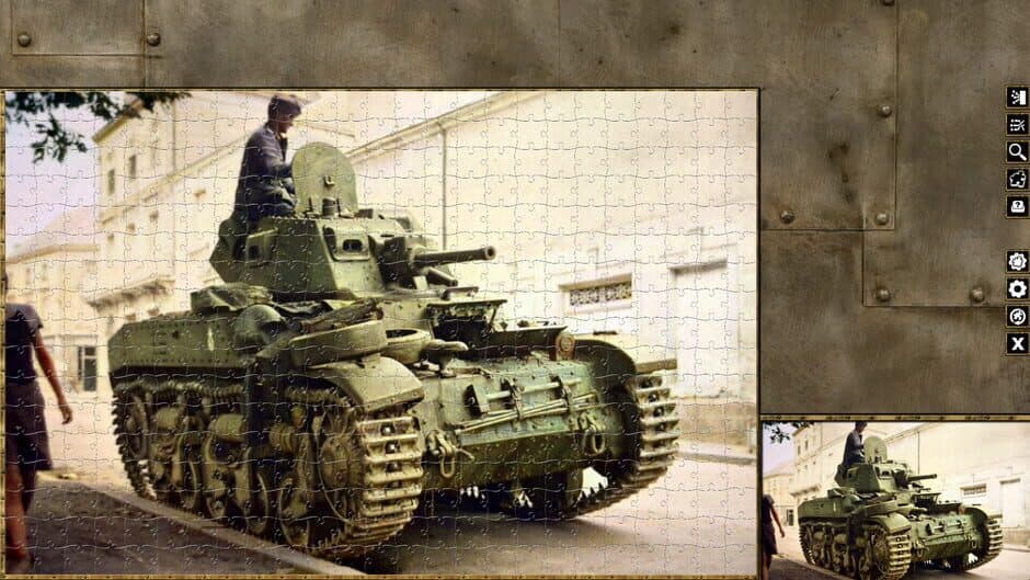 Скриншот 5 из Pixel Puzzles WW2 Jigsaw: French Tanks