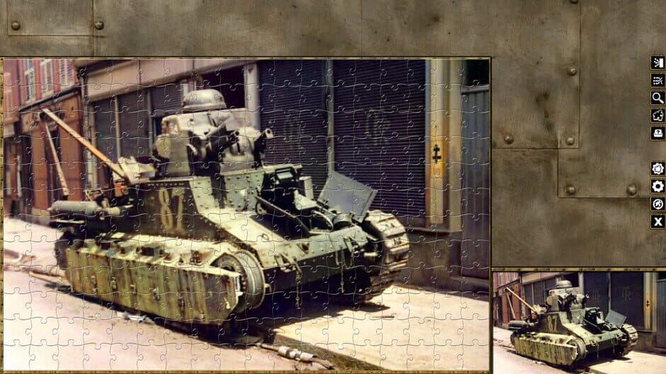 Скриншот 6 из Pixel Puzzles WW2 Jigsaw: French Tanks