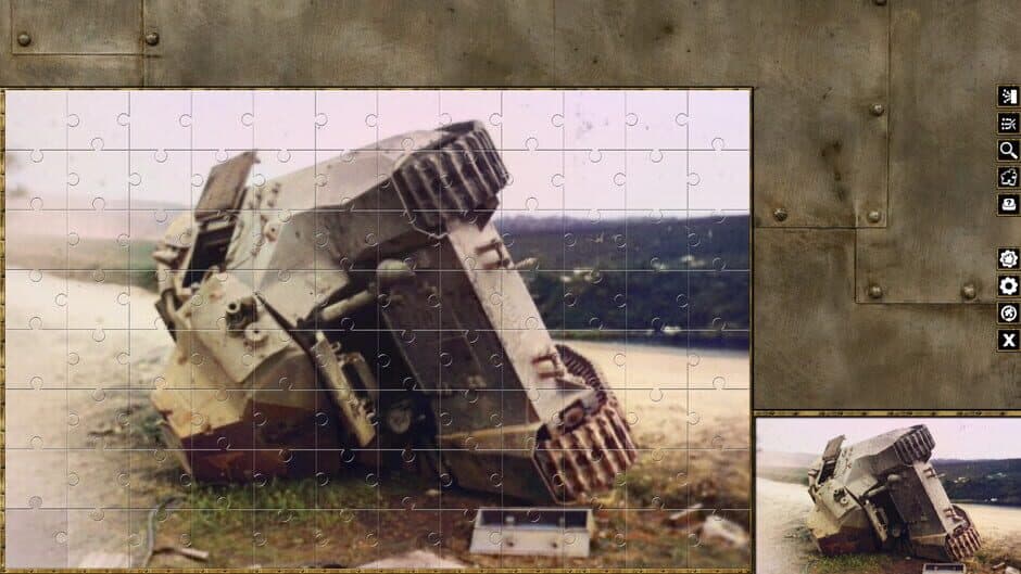 Скриншот 7 из Pixel Puzzles WW2 Jigsaw: French Tanks