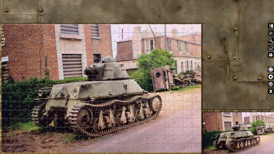 Скриншот 8 из Pixel Puzzles WW2 Jigsaw: French Tanks