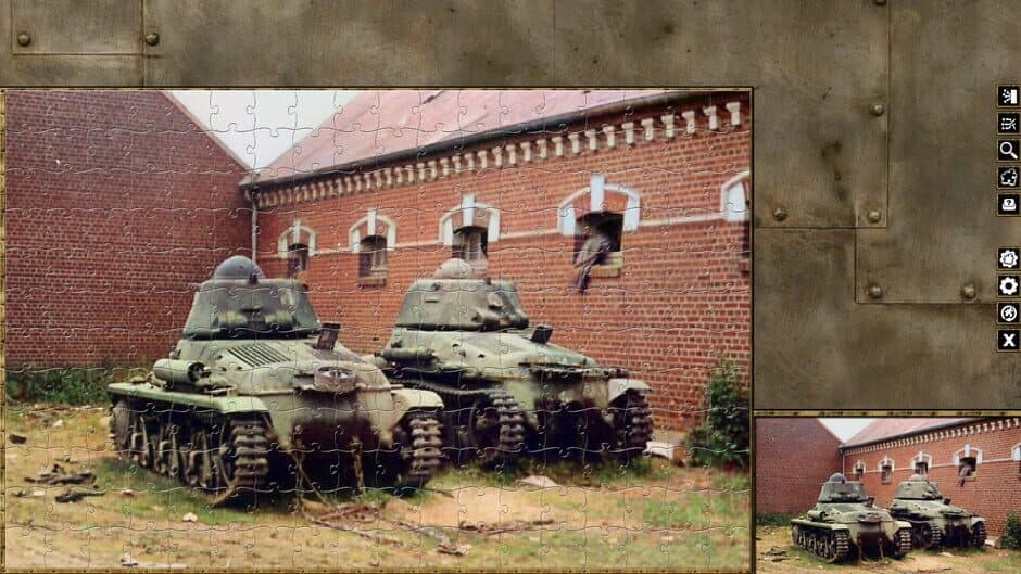 Скриншот 10 из Pixel Puzzles WW2 Jigsaw: French Tanks