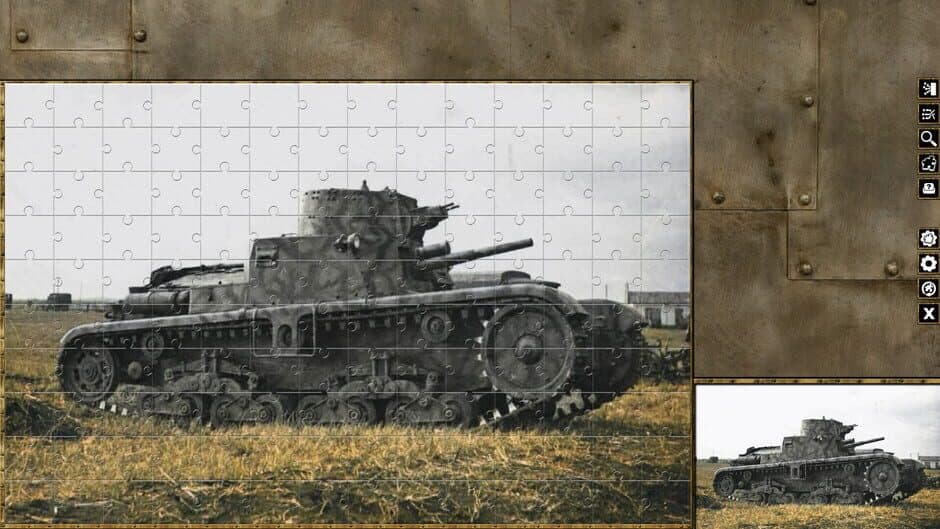 Скриншот 5 из Pixel Puzzles WW2 Jigsaw: Italian Tanks