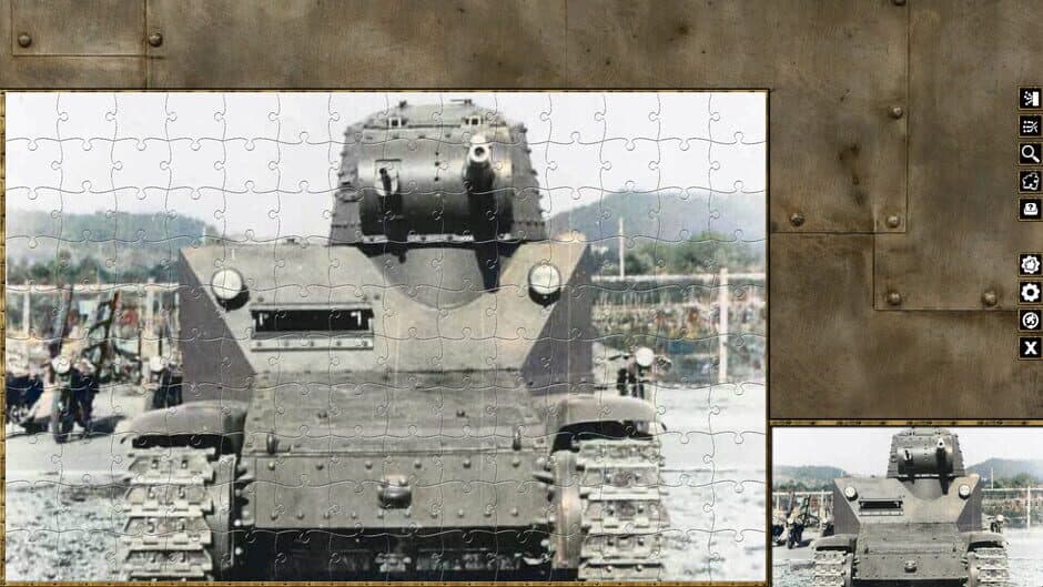 Скриншот 1 из Pixel Puzzles WW2 Jigsaw: Italian Tanks