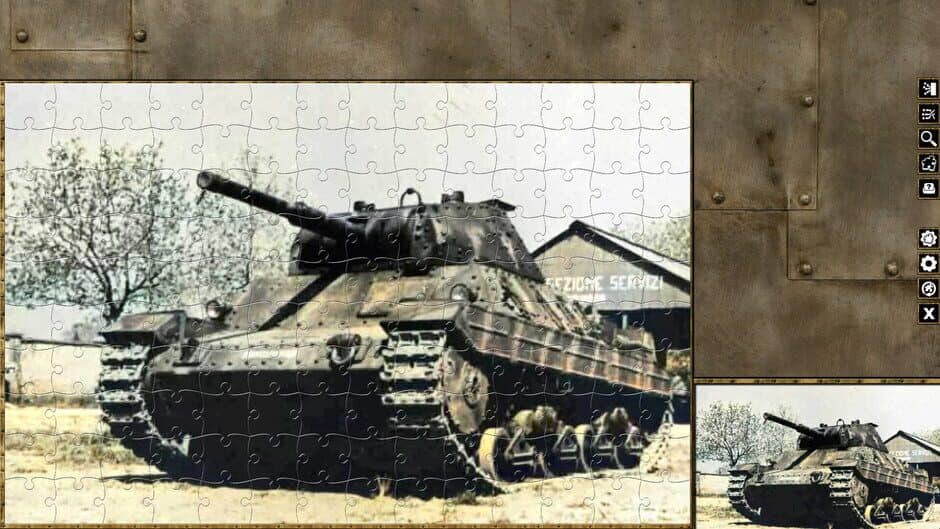 Скриншот 12 из Pixel Puzzles WW2 Jigsaw: Italian Tanks