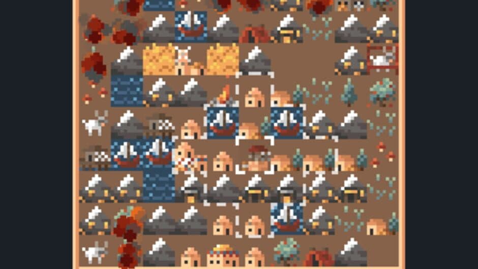 Скриншот 2 из Tiny Pharaoh: Pixel Strategy