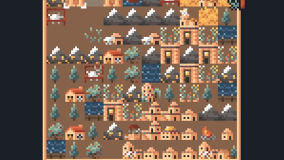 Скриншот 3 из Tiny Pharaoh: Pixel Strategy