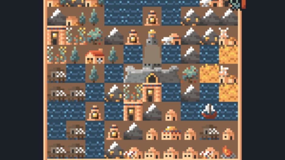 Скриншот 4 из Tiny Pharaoh: Pixel Strategy