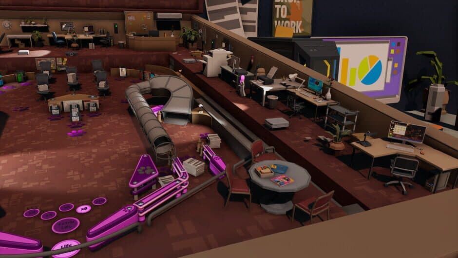 Скриншот 3 из Roxy Raccoon's Pinball Panic: Workplace Worries