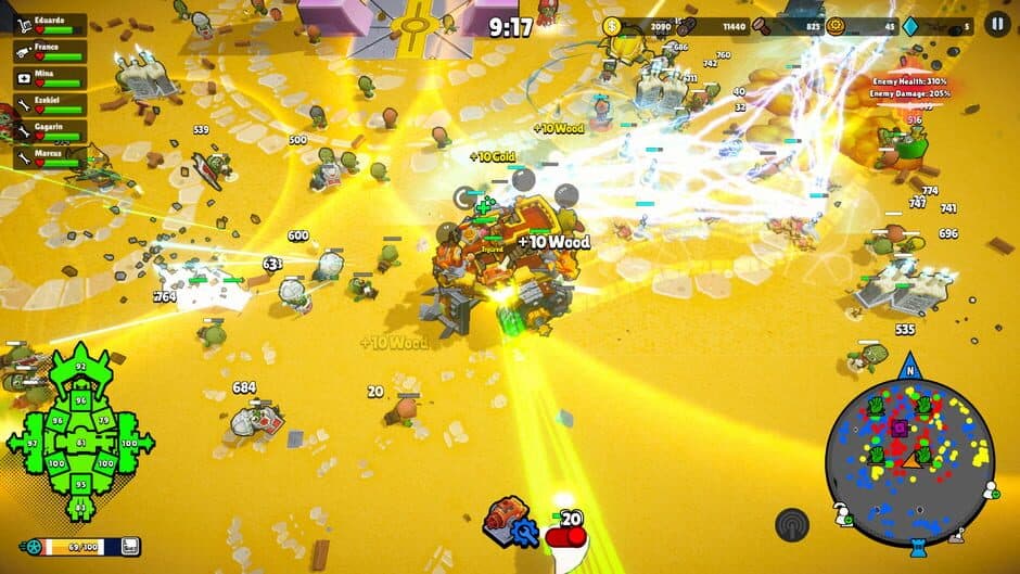 Скриншот 1 из Zombie Rollerz: The Last Ship