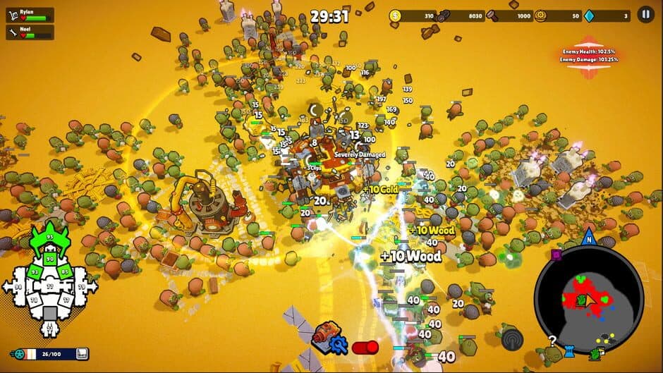 Скриншот 2 из Zombie Rollerz: The Last Ship