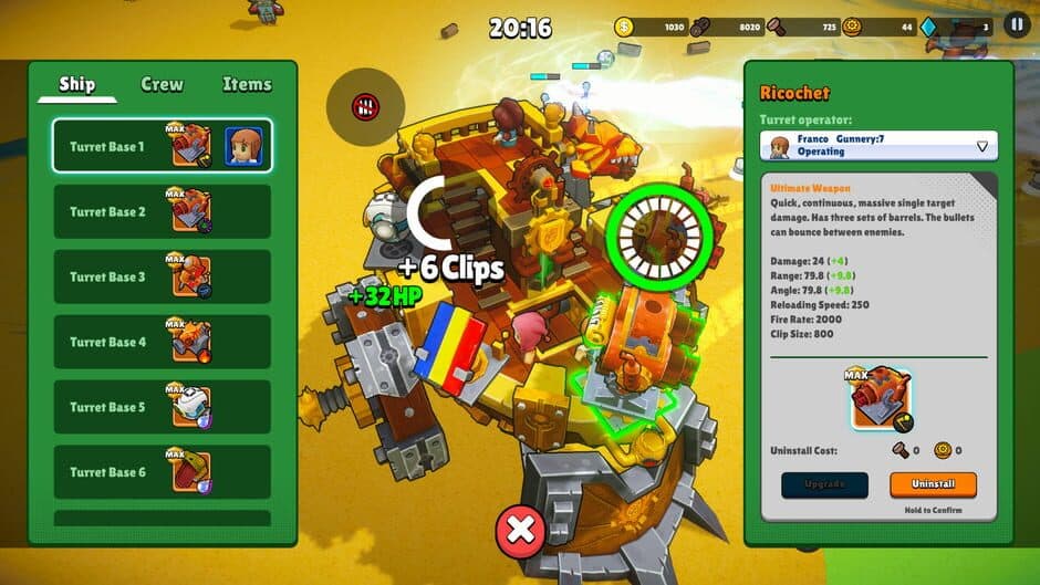 Скриншот 3 из Zombie Rollerz: The Last Ship