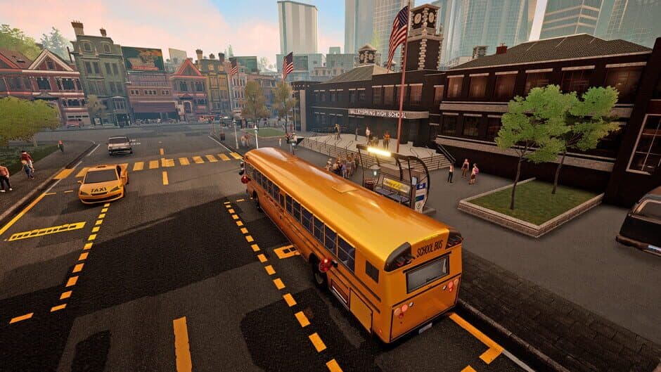 Скриншот 7 из Bus Simulator 21: Next Stop - Official School Bus Extension