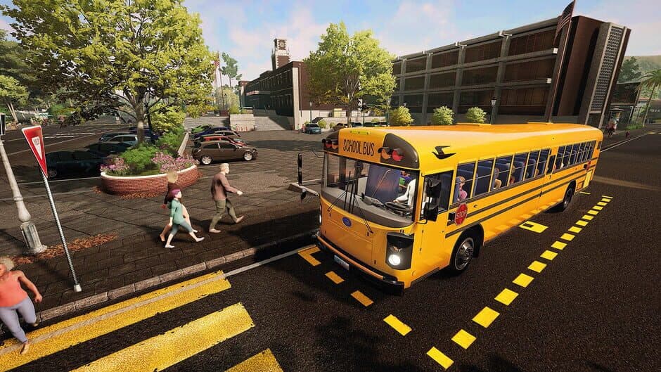 Скриншот 2 из Bus Simulator 21: Next Stop - Official School Bus Extension