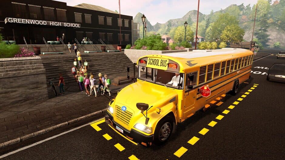 Скриншот 9 из Bus Simulator 21: Next Stop - Official School Bus Extension