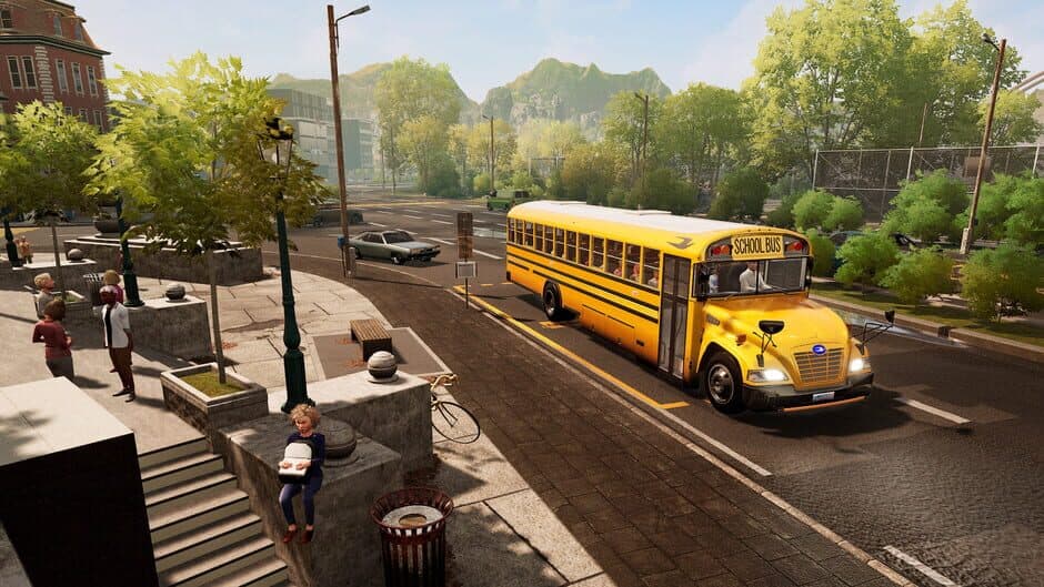 Скриншот 3 из Bus Simulator 21: Next Stop - Official School Bus Extension