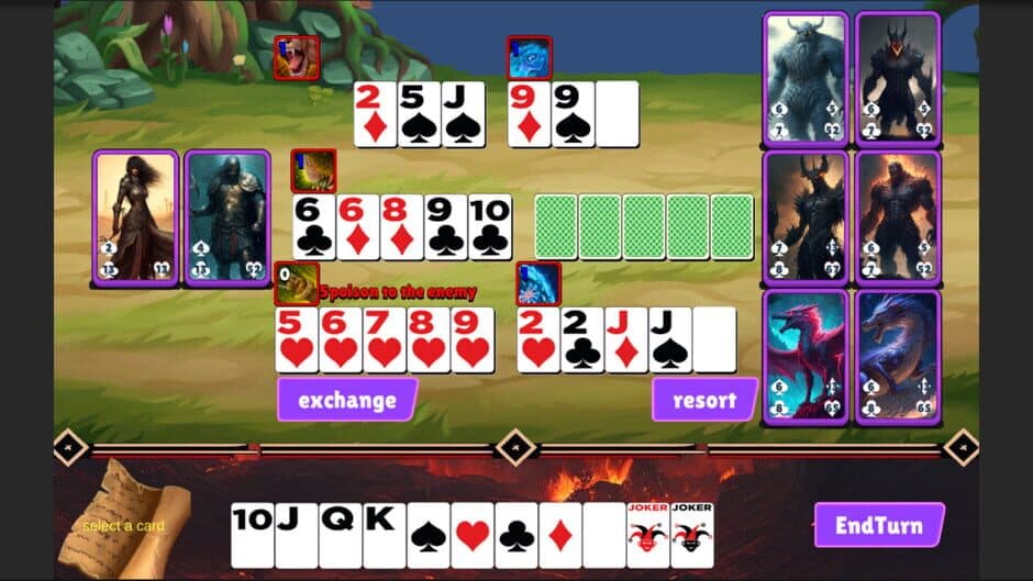 Скриншот 2 из 13 Playing Cards of Demon