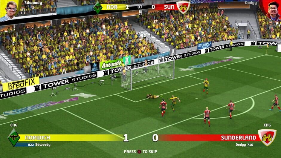 Скриншот 2 из Sociable Soccer 24