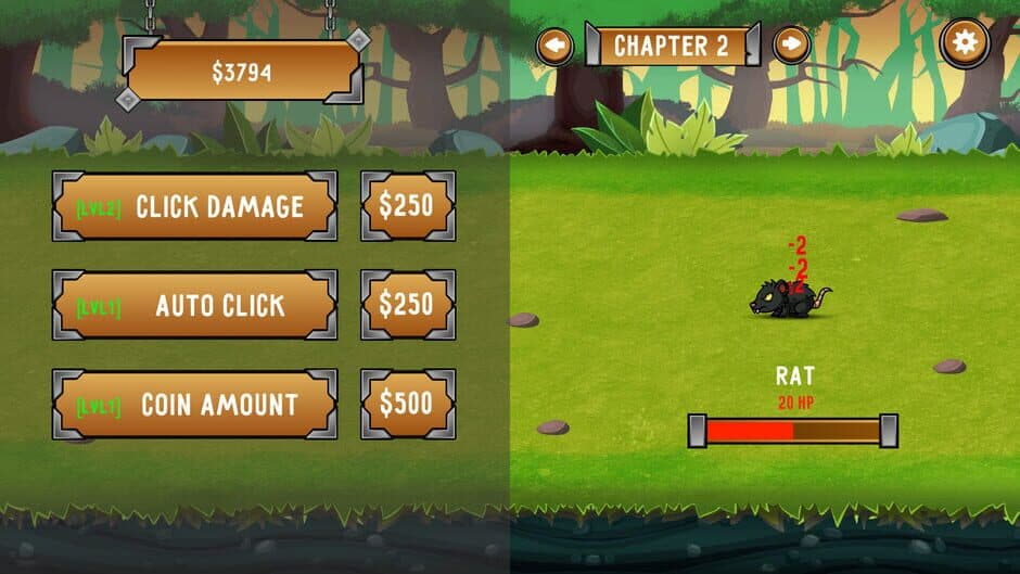 Скриншот 2 из Fantasy Monster Clicker