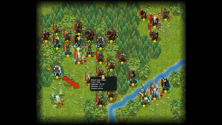 Скриншот 7 из Fantasy Kommander: Eukarion Wars