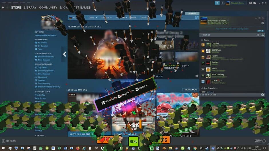 Скриншот 1 из Desktop Agents: Covid-999