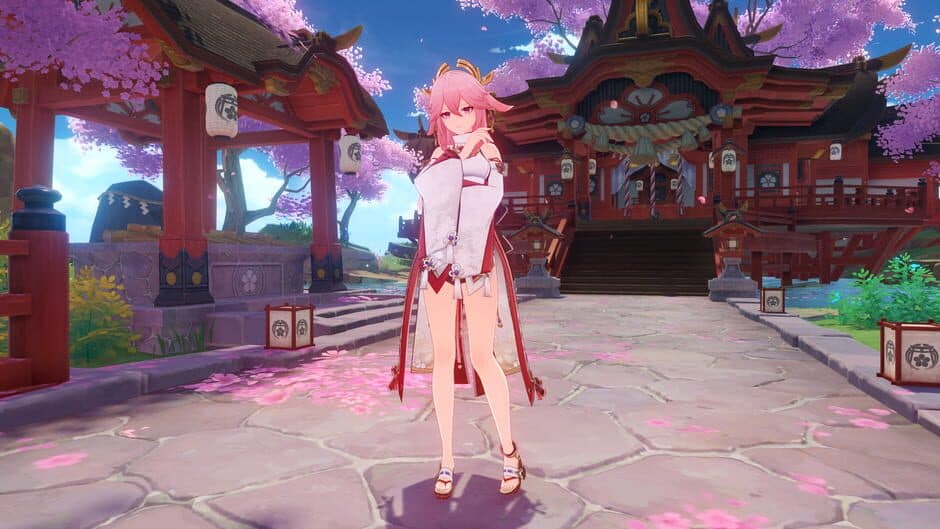 Скриншот 2 из Genshin Impact: When the Sakura Bloom