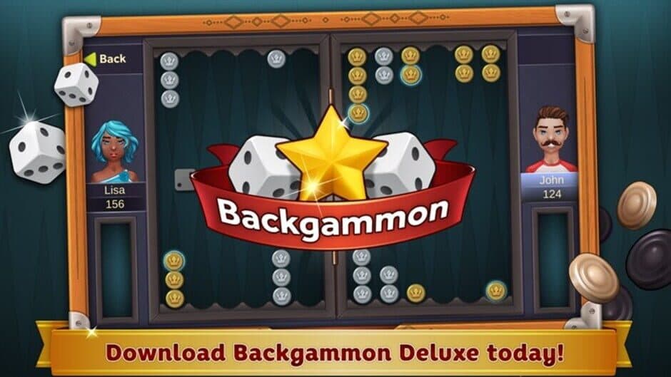 Скриншот 1 из Backgammon Deluxe