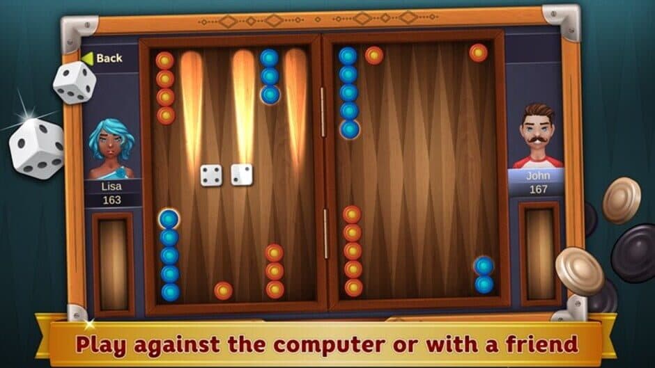 Скриншот 5 из Backgammon Deluxe