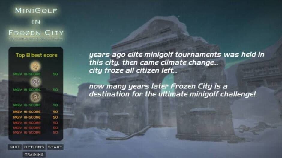 Скриншот 5 из MiniGolf in Frozen City