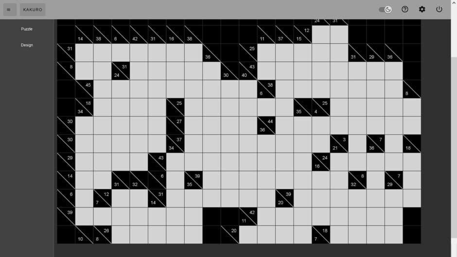 Скриншот 2 из Kakuro