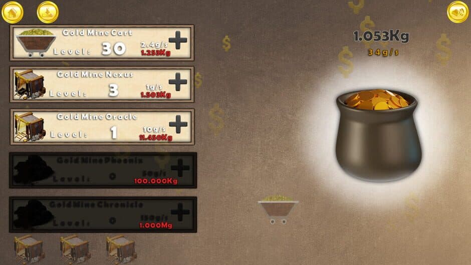 Скриншот 4 из Gold Rush Clicker