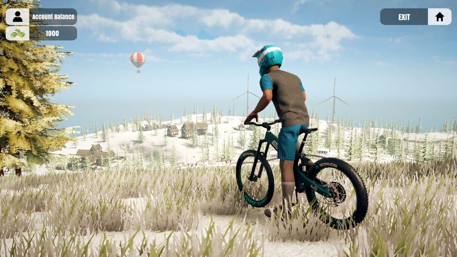 Скриншот 1 из Mountain Bicycle Rider Simulator