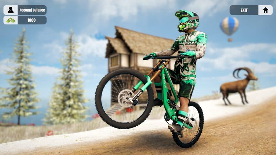 Скриншот 2 из Mountain Bicycle Rider Simulator
