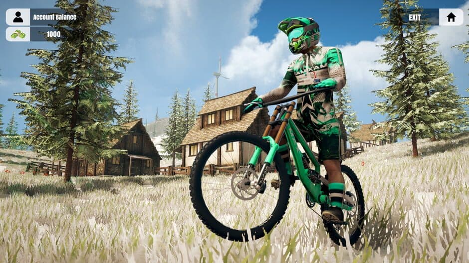Скриншот 4 из Mountain Bicycle Rider Simulator