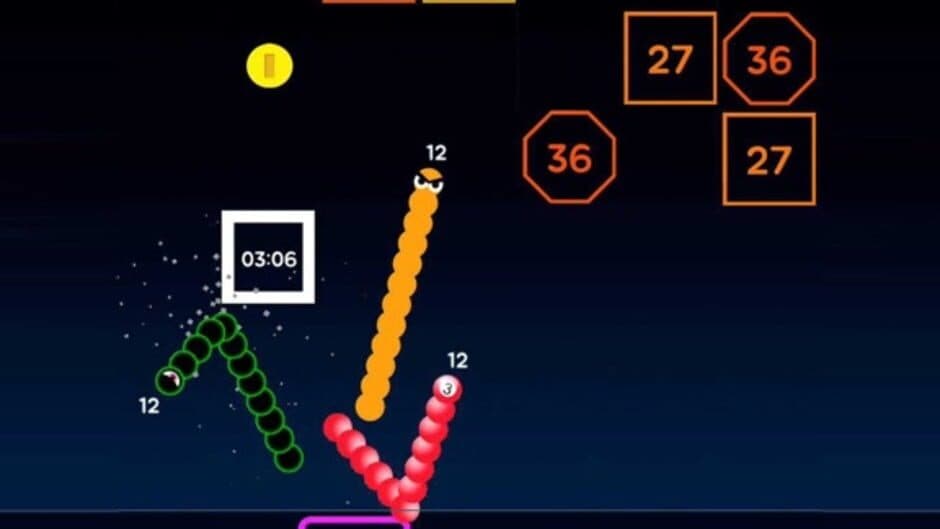Скриншот 1 из Snake Bricks-Bounce Balls