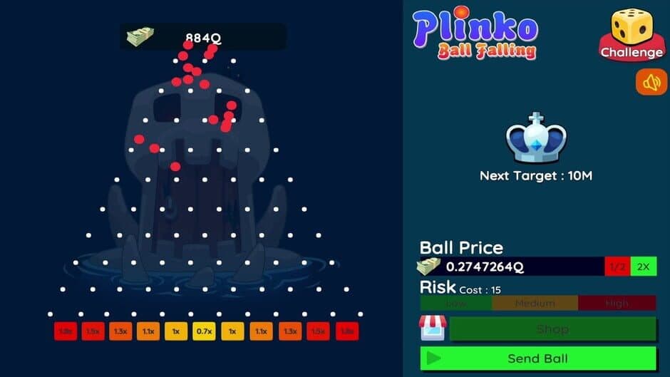 Скриншот 2 из Plinko: Ball Falling