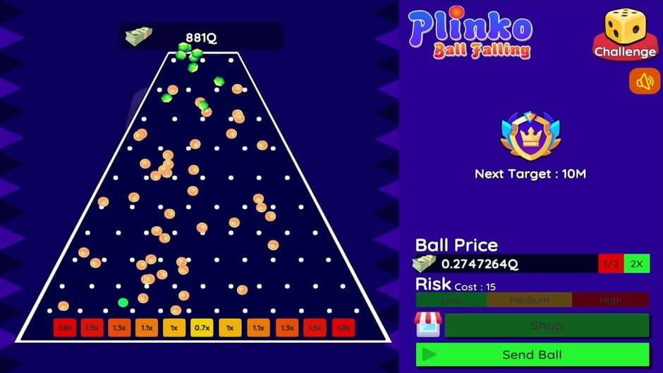 Скриншот 5 из Plinko: Ball Falling