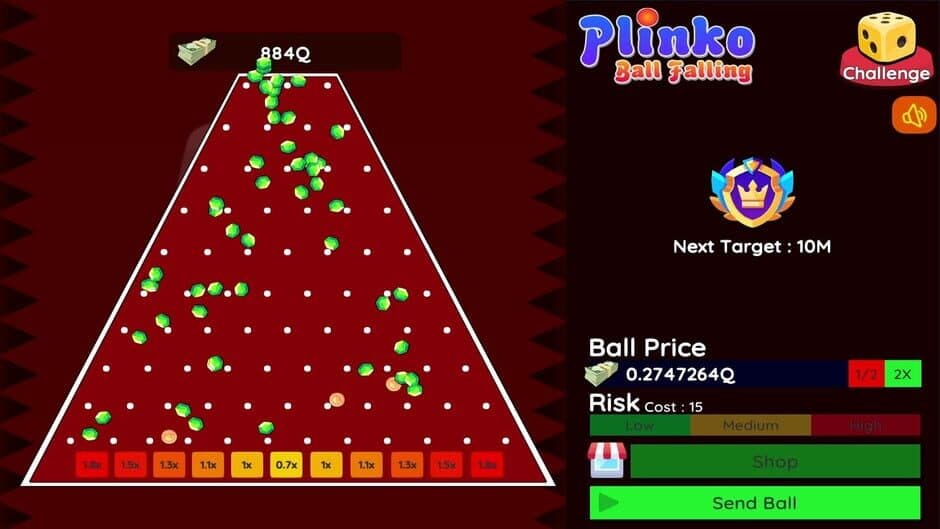 Скриншот 6 из Plinko: Ball Falling