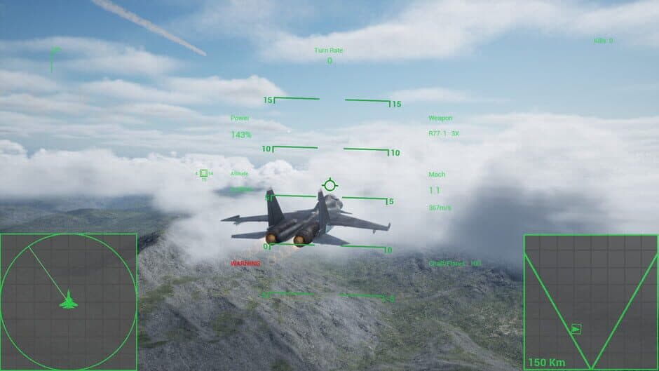 Скриншот 4 из Modern Air Combat: Beyond Visual Range
