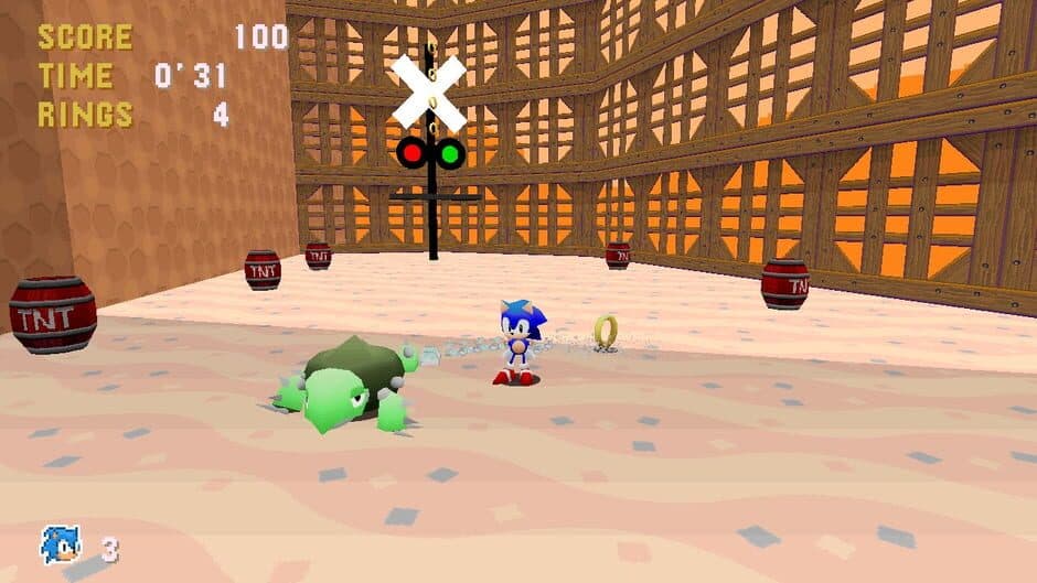 Скриншот 4 из Sonic and the Gunslinger