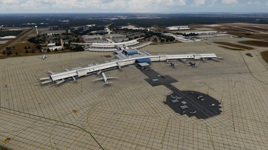 Скриншот 1 из X-Plane 12: FSDesigns - Jacksonville International Airport