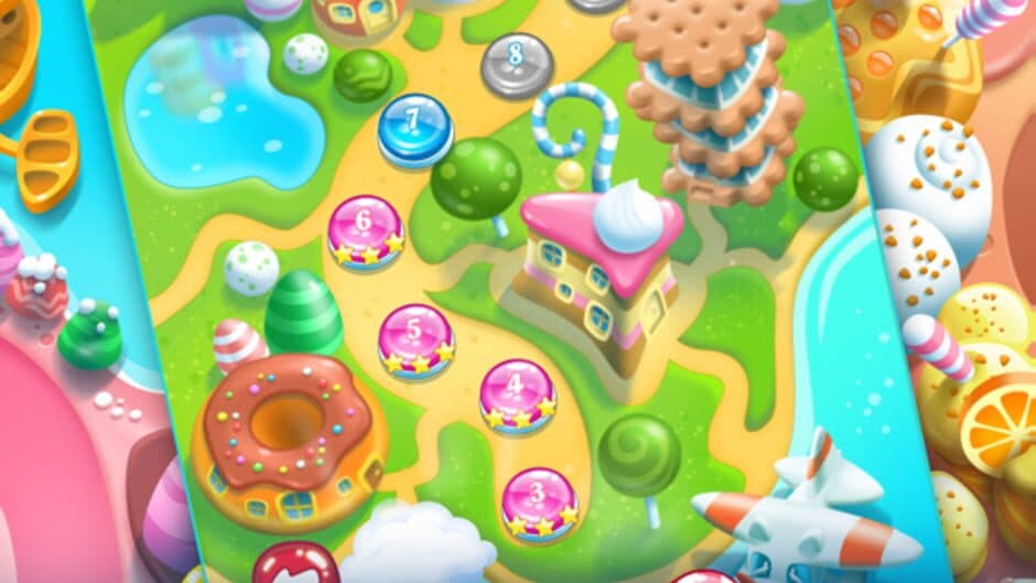 Скриншот 2 из Nyan Cat: Candy Match