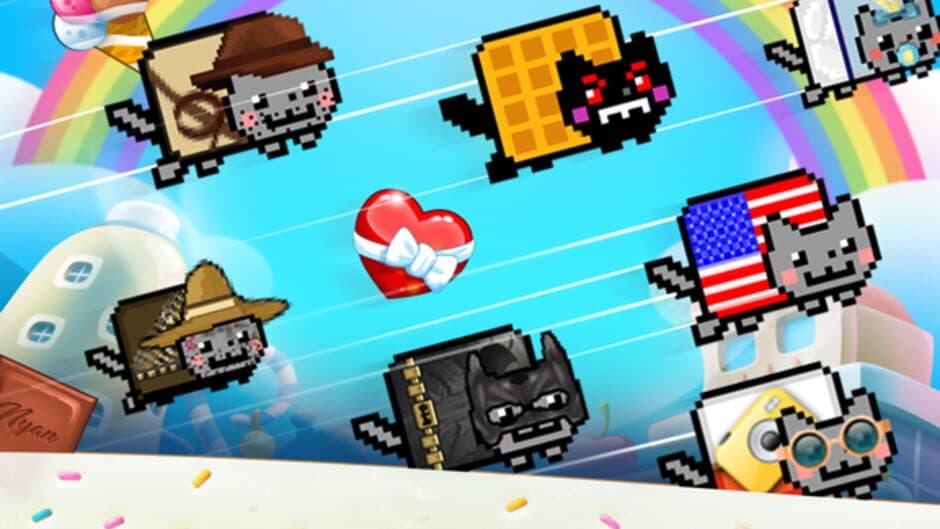 Скриншот 4 из Nyan Cat: Candy Match