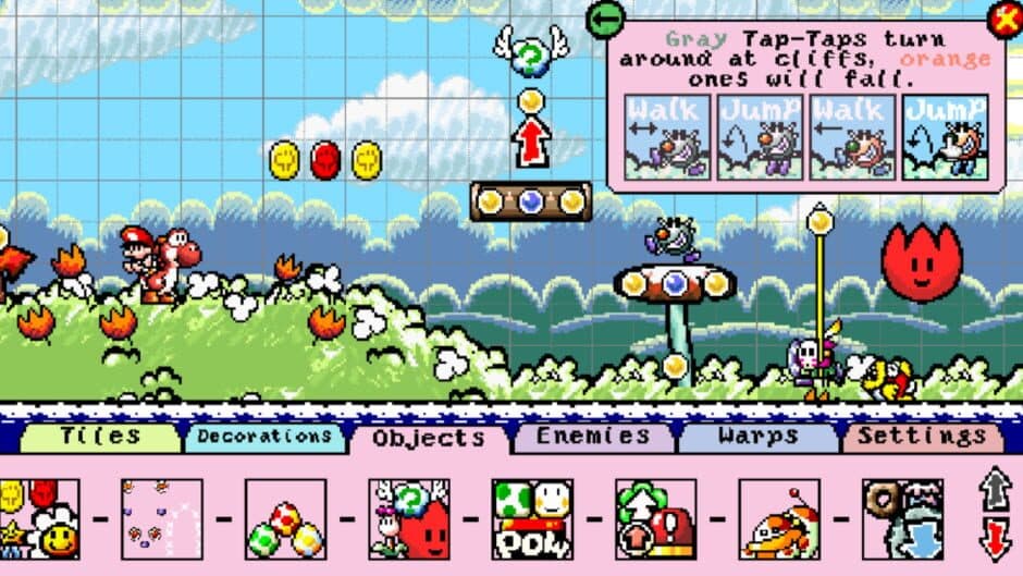 Скриншот 2 из Super Mario Construct 2: Yoshi's Fabrication Station