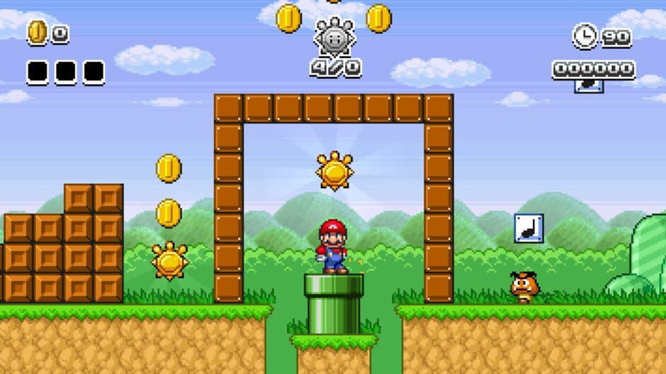Скриншот 2 из Super Mario Bros. Star Scramble DX
