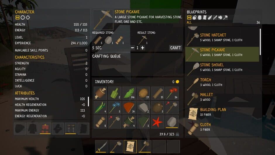Скриншот 1 из Survival on a Deserted Island