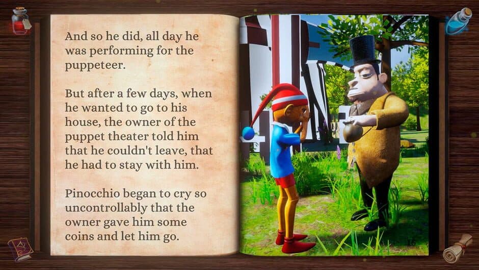 Скриншот 4 из Pinocchio: Interactive Book