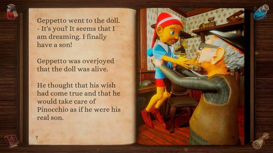Скриншот 5 из Pinocchio: Interactive Book